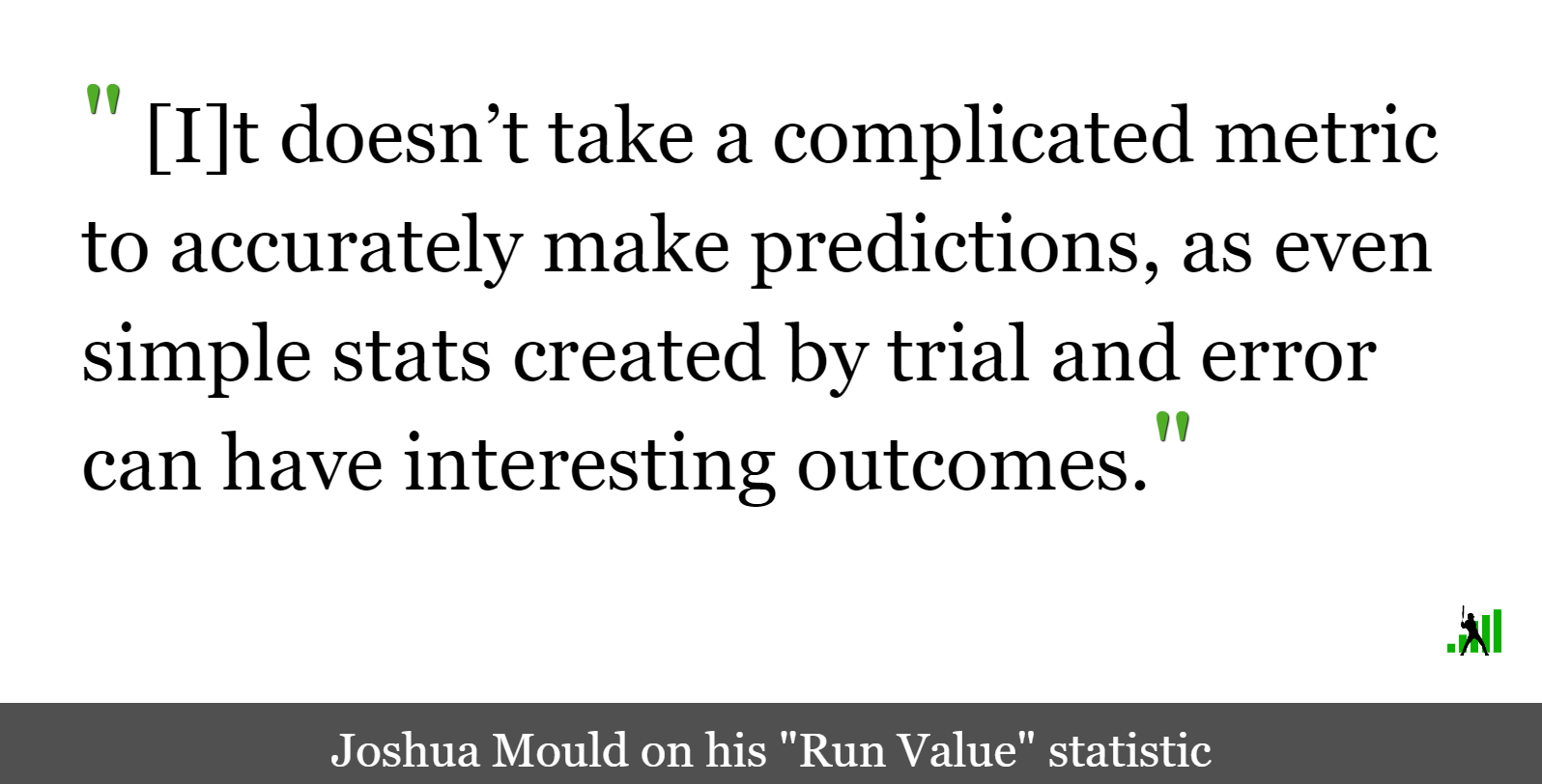 Created Statistic Run Value Community Blog