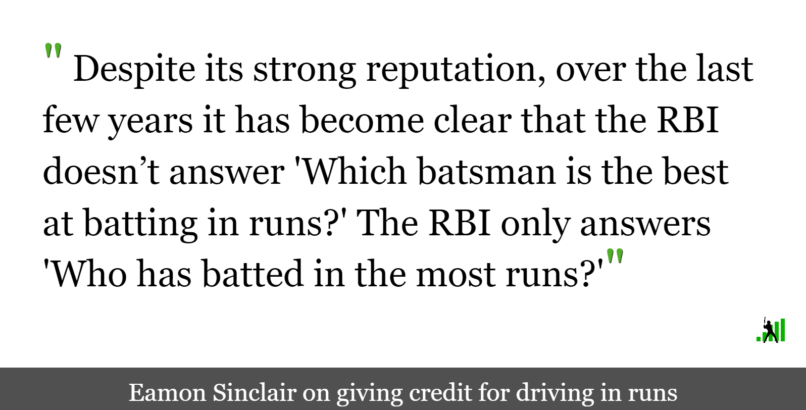 Weighted Runs Batted In Efficiency - Vimarsana News